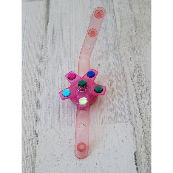 Pink bedazzled fidget spin watch toy accessory - Picture 1 of 6
